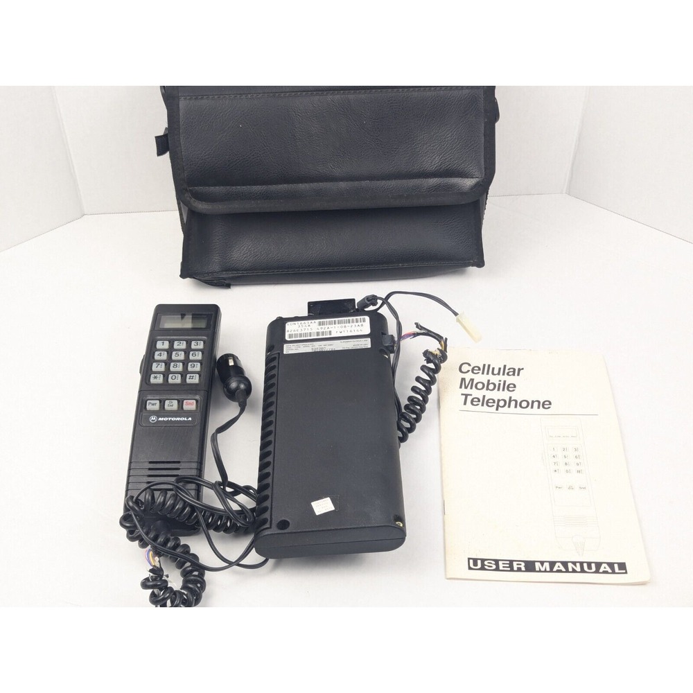 Motorola SCN2453A Cellular One 90s Car Bag Phone – Vintage Mobile‎ Untested